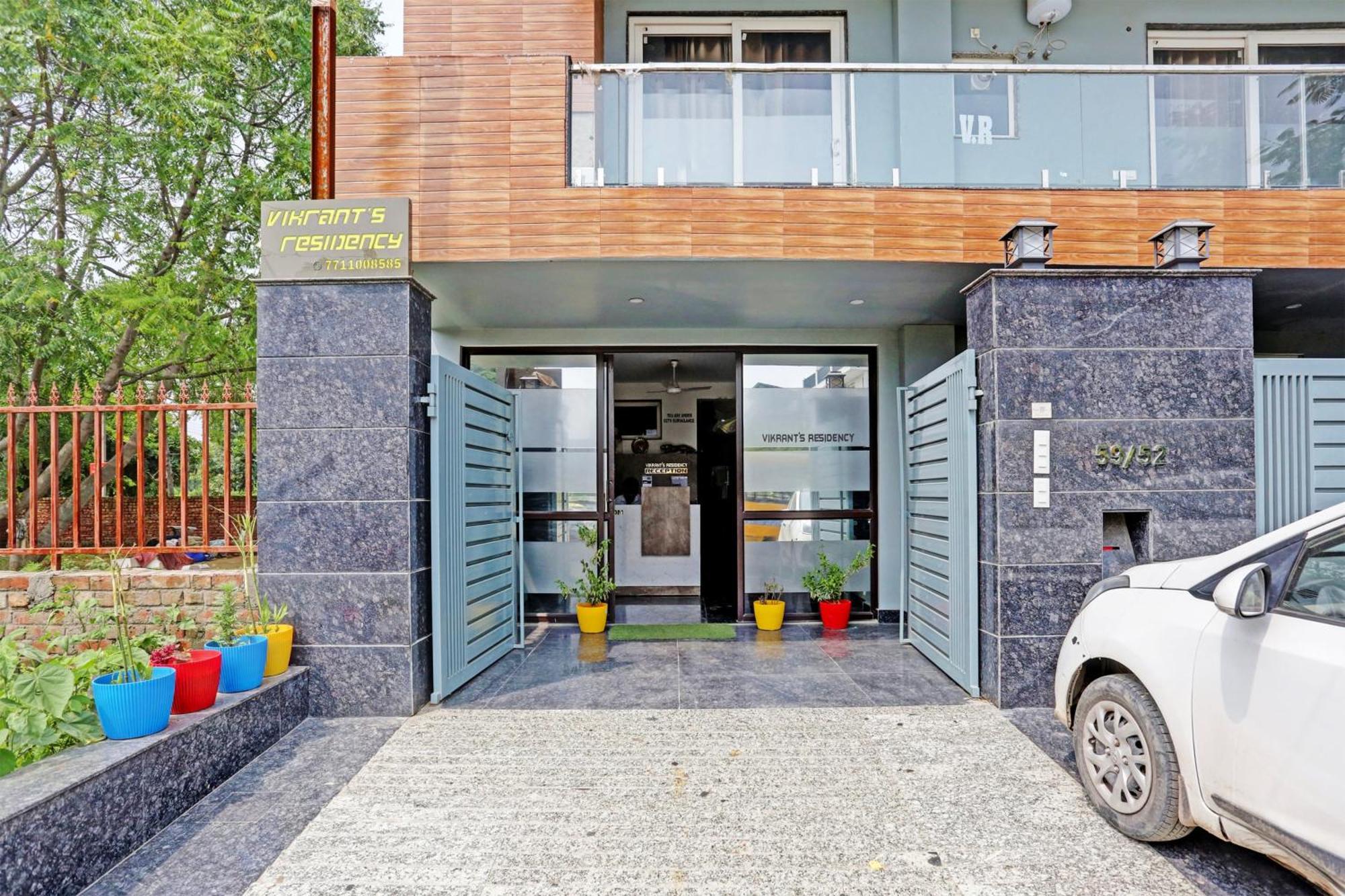 Hotel O Vikrant Residency Gurgáon Exteriér fotografie